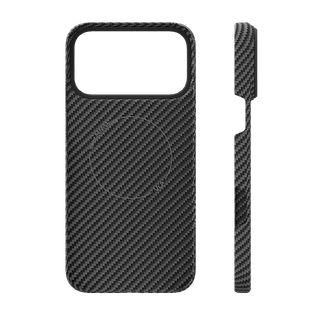 Чехол защитный VLP Kevlar Case с MagSafe для iPhone 17 Pro Max, черный