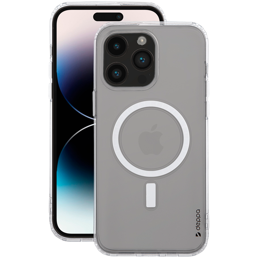 88335, Чехол Gel Pro Magsafe для Apple iPhone 14 Pro Max (2022), прозрачный, Deppa, PET UNI