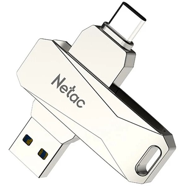 Память ( USB flash ) NETAC U782C dual 256 ГБ