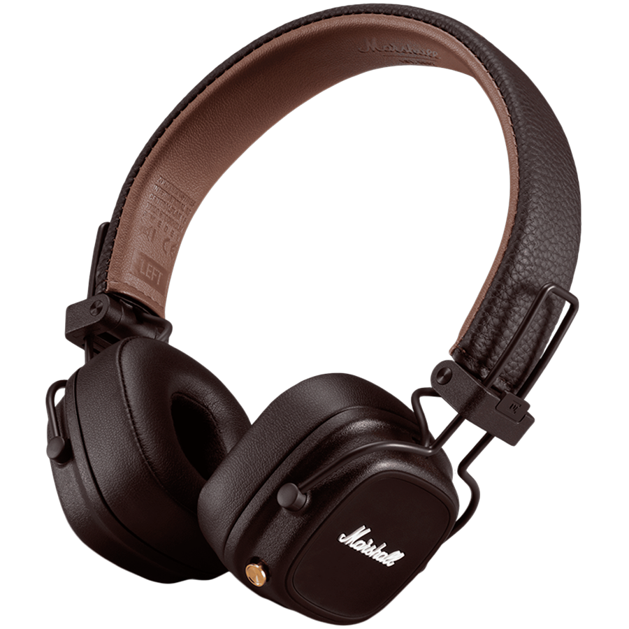 Наушники накладные Marshall MAJOR IV Bluetooth  коричневые (1006127)