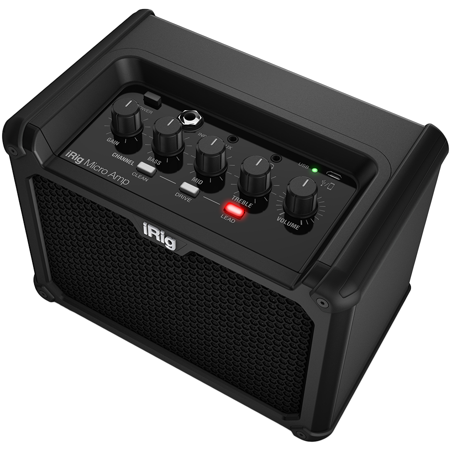 IK Multimedia iRig Micro Amp 15-ваттный гитарный усилитель с iOS/USB-интерфейсом