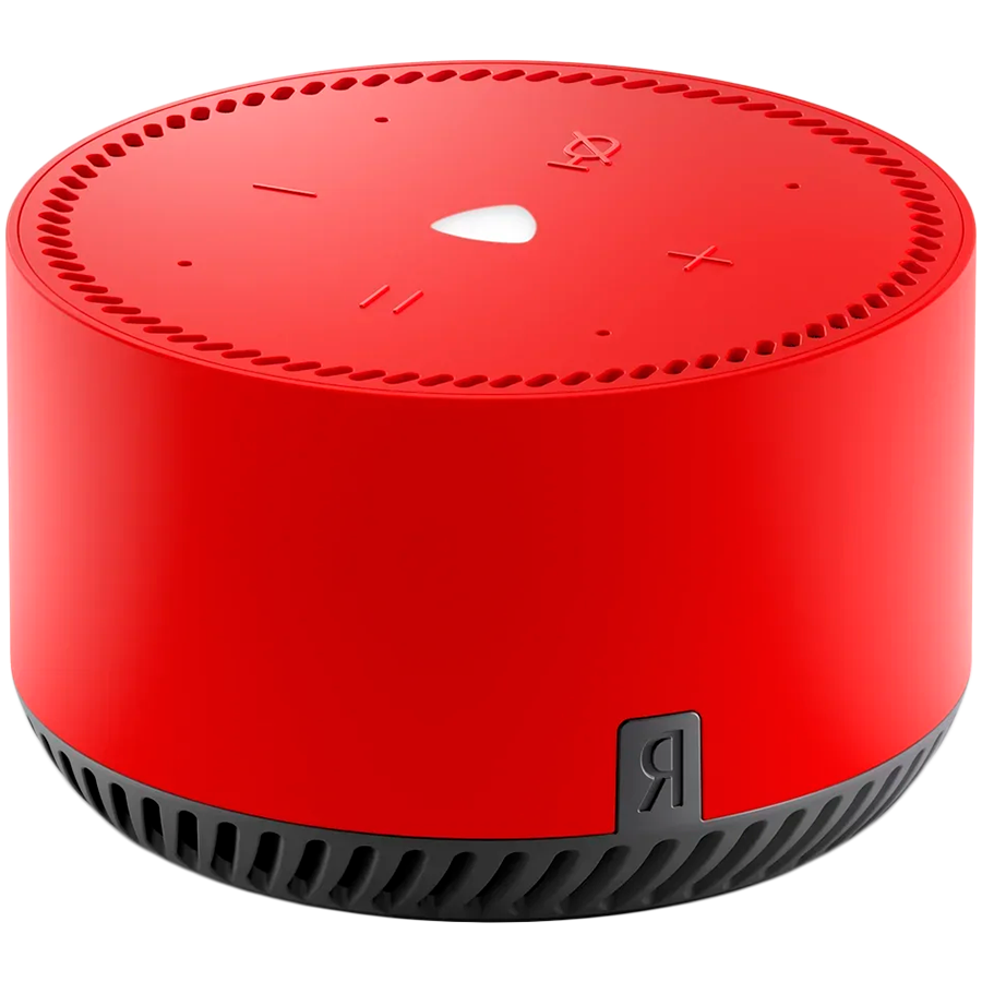 Беспроводная аудиосистема Яндекс.Станция Лайт  модель: YNDX-00025 (Red - Чили)