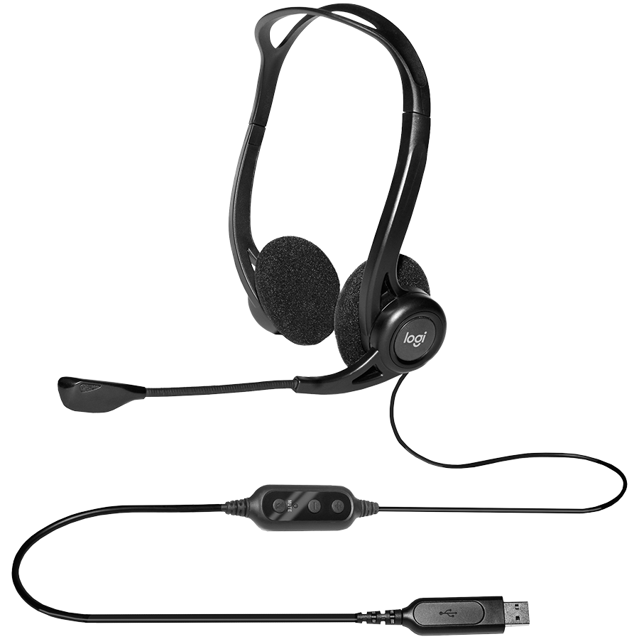 Гарнитура LOGITECH A00091, Чёрный