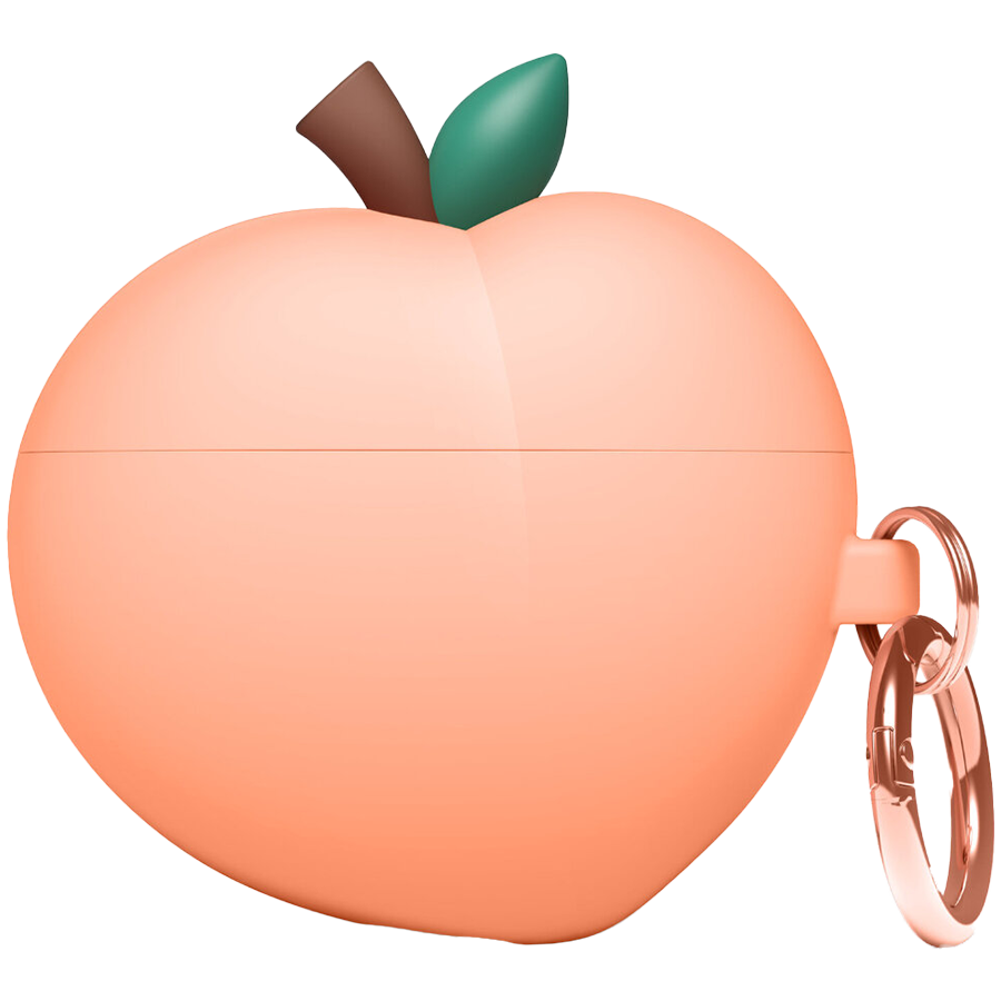 Чехол ELAGO Unique Peach Hang Case  Сочный персик для AirPods Pro