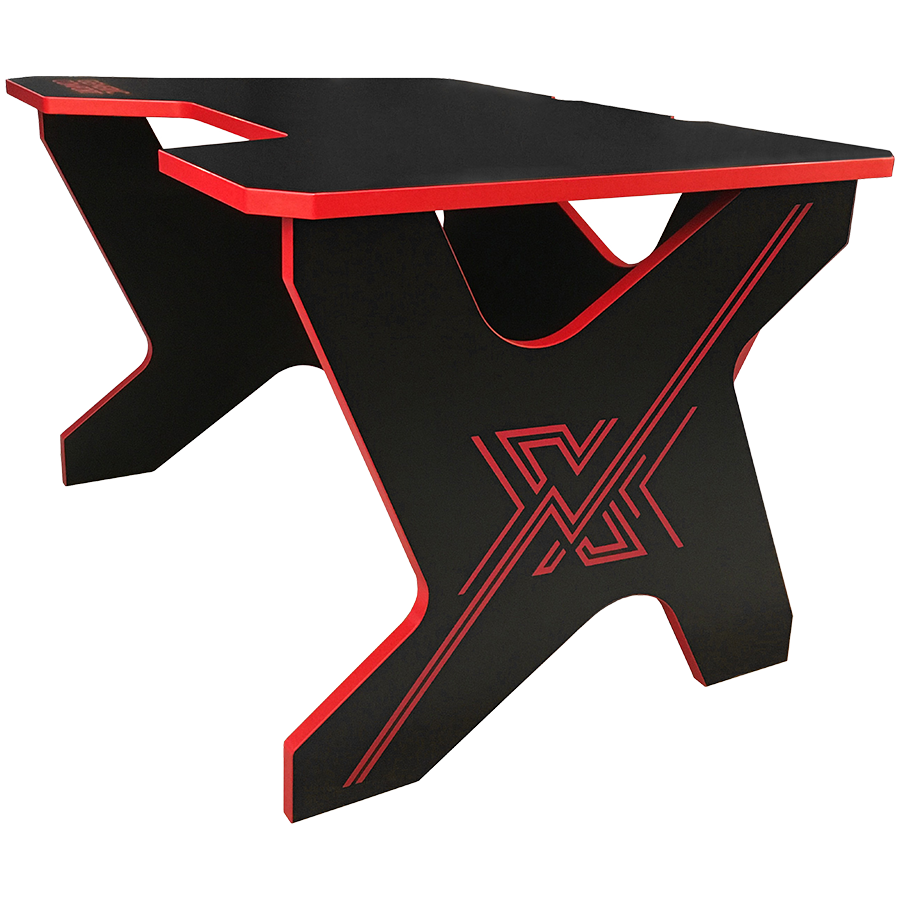 GENERIC COMFORT Gaming table Gamer Mini Seven/DS/NB, Чёрный/Красный