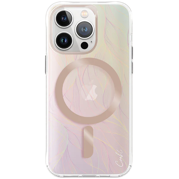 Uniq для iPhone 15 Pro чехол COEHL Willow Iridescent (MagSafe)