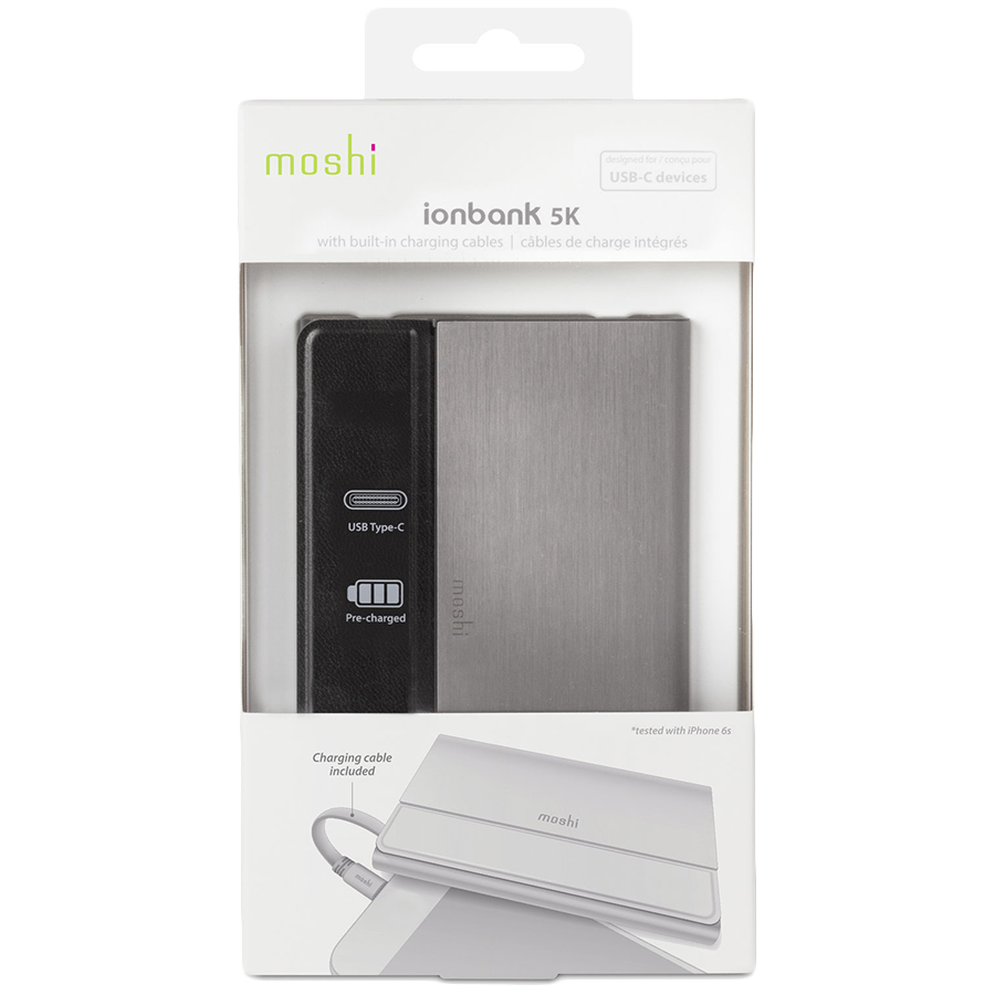 Зарядное устройство MOSHI IonBank 5K, 5150 мА·ч, Li-pol