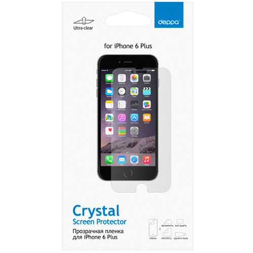 Защитная пленка DEPPA  для iPhone 6 Plus/6s Plus