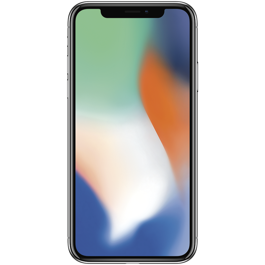 iPhone X, 256 ГБ, Серебристый,