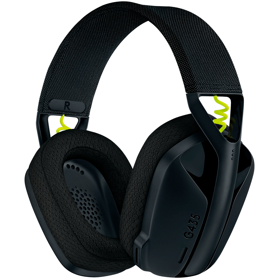 Беспроводные наушники LOGITECH G435 Lightspeed, Чёрный
