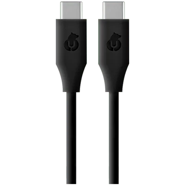 Зарядный кабель uBear Life UCB-C/UCB-C 1.2м, 60W, Черный