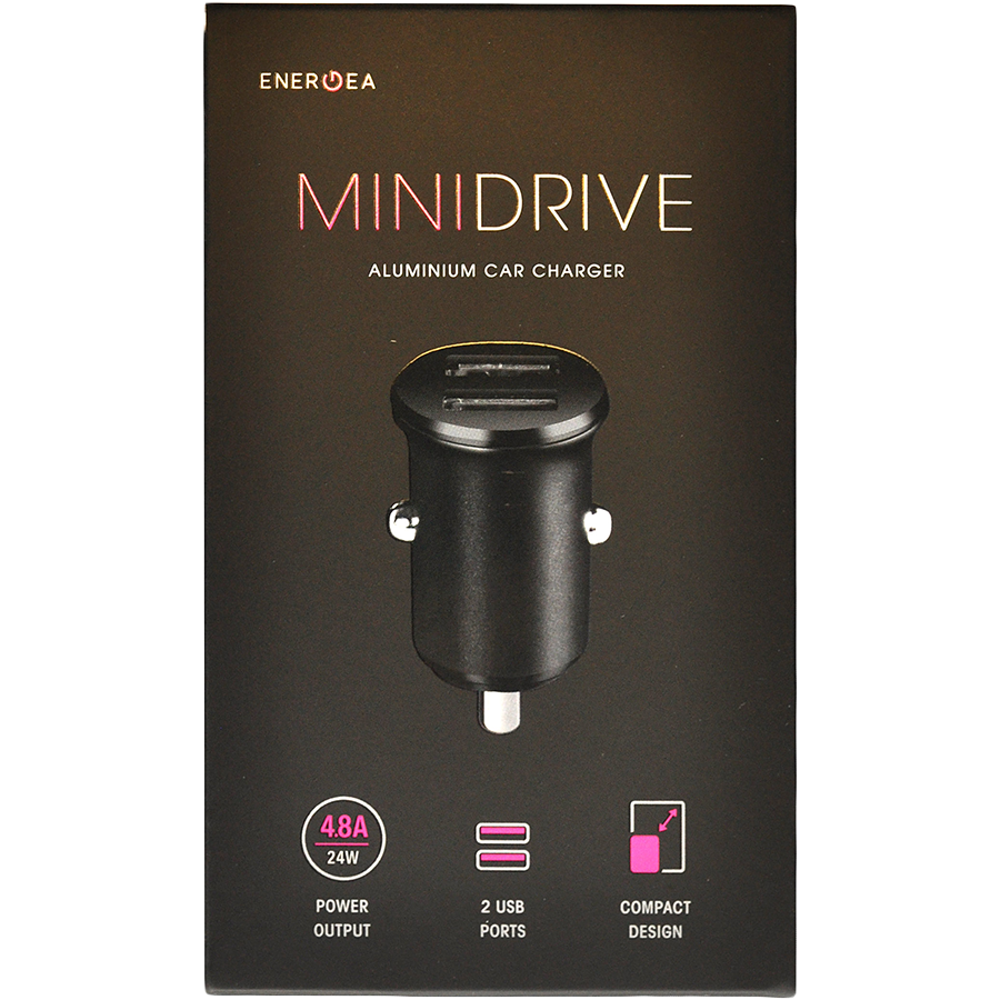 ENERGEA Автомобильное зарядное устройство Mini Drive 2 USB 4.8A