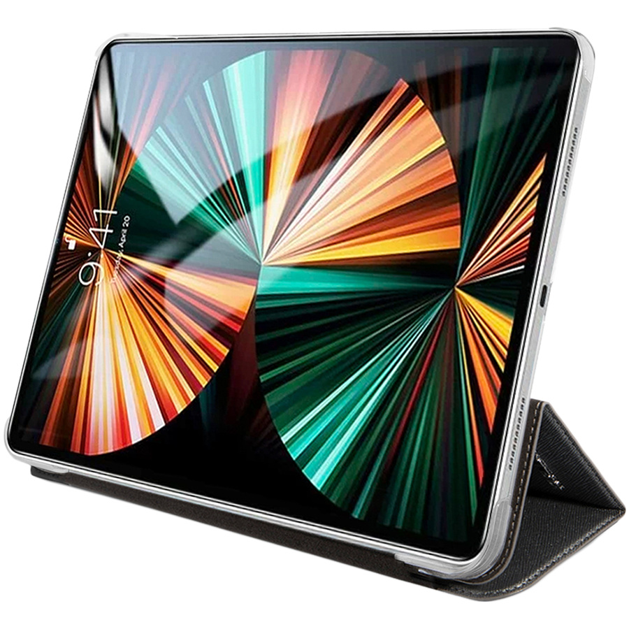 Обложка Smart Folio LAGERFELD Saffiano Choupette head  Серебристая для iPad Pro 11-inch (4th поколение)/Pro 11 дюймов (3-го поколения)