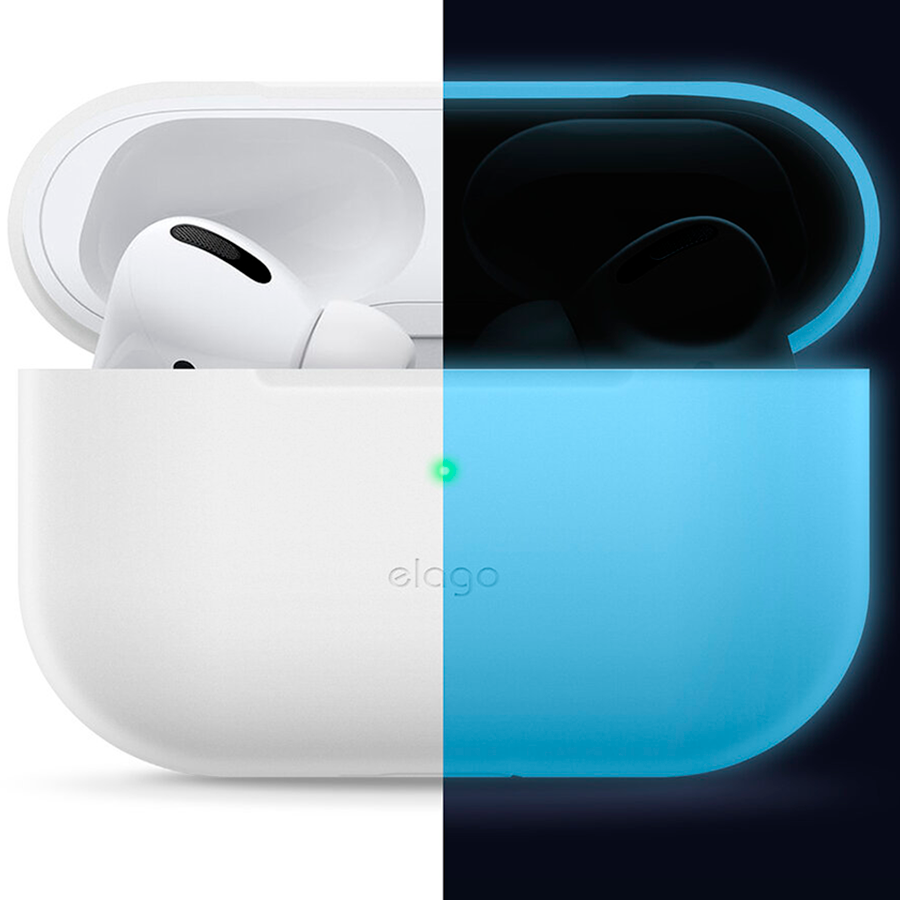 Чехол ELAGO Night Glow  Синий для AirPods Pro