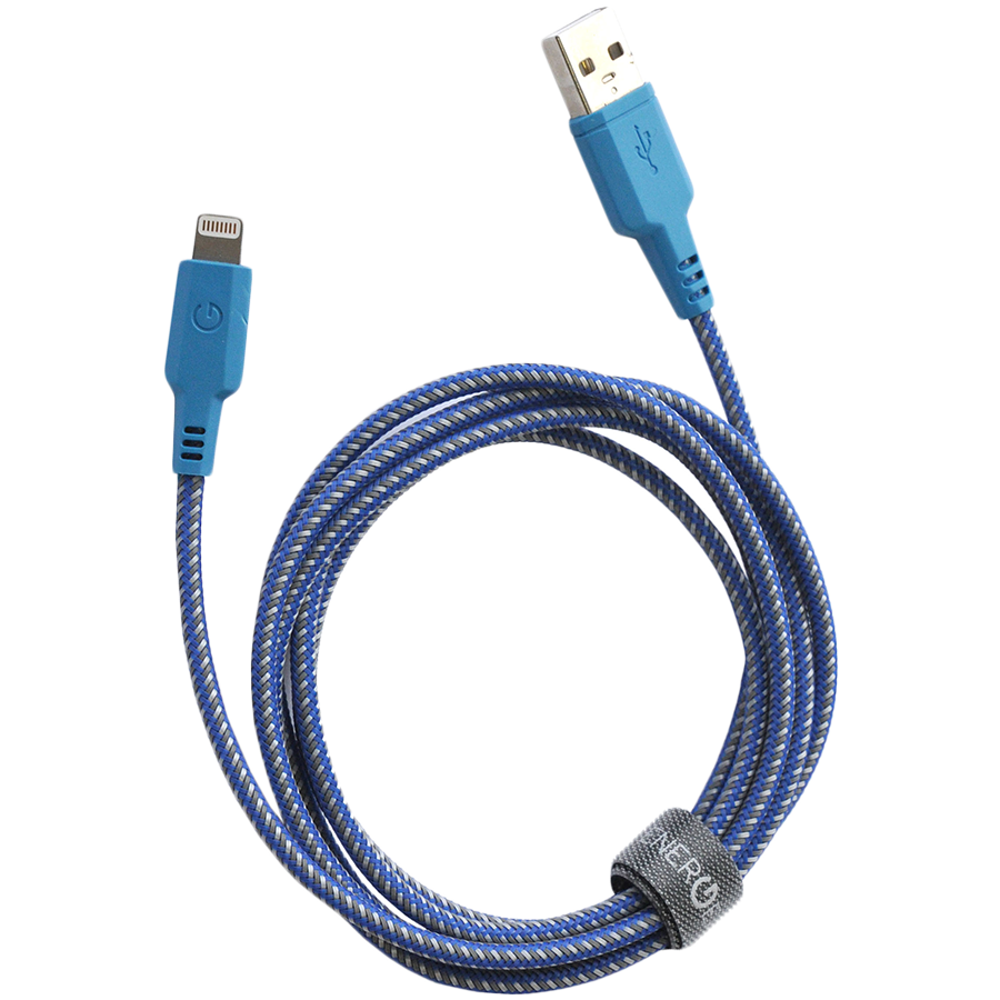 ENERGEA Кабель-переходник с USB на Lightning Nylotough