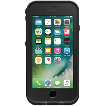 Защитный чехол OTTERBOX Lifeproof FRĒ  Чёрный асфальт для iPhone SE (2-го поколения)/8/7