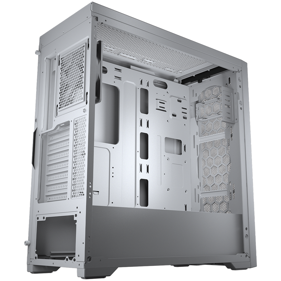 Корпус COUGAR GAMING Midi Tower,  ATX, 7 слотов, USB 3.2 Gen 2, USB 3.0, USB 2.0, Разъем для гарнитуры, Защитное антивандальное закаленное стекло, Reset Button, Светодиодный индикатор, PSU optional, Window, Поддержка системы жидкостного охлаждения, Airflo