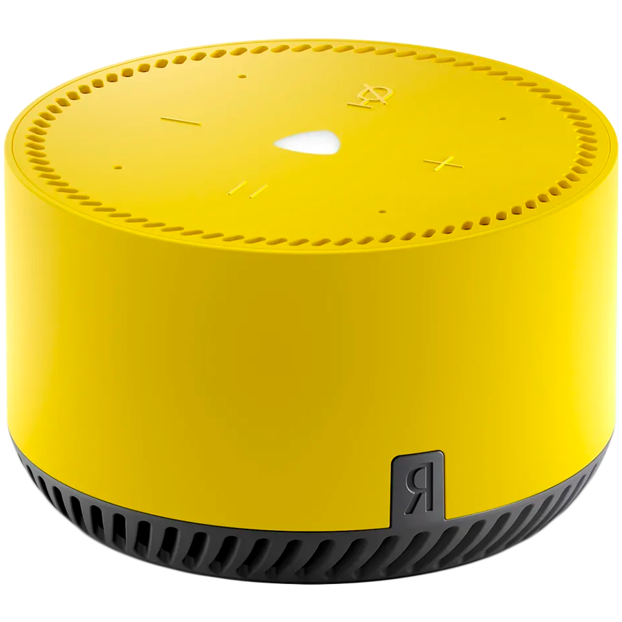 Беспроводная аудиосистема Яндекс.Станция Лайт  модель: YNDX-00025 (Yellow - Лимон)