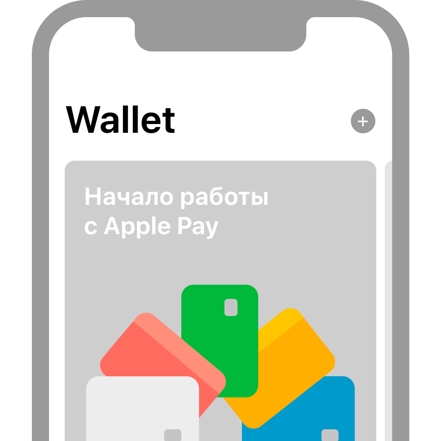 Добавление платежной карты в Apple Wallet