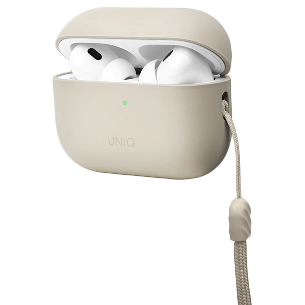 Чехол UNIQ LINO  Ivory Beige для AirPods Pro (Gen2)