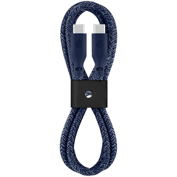 Зарядный кабель uBear Trend, USB-C|USB-С, 60Вт, 1,2м, Синий