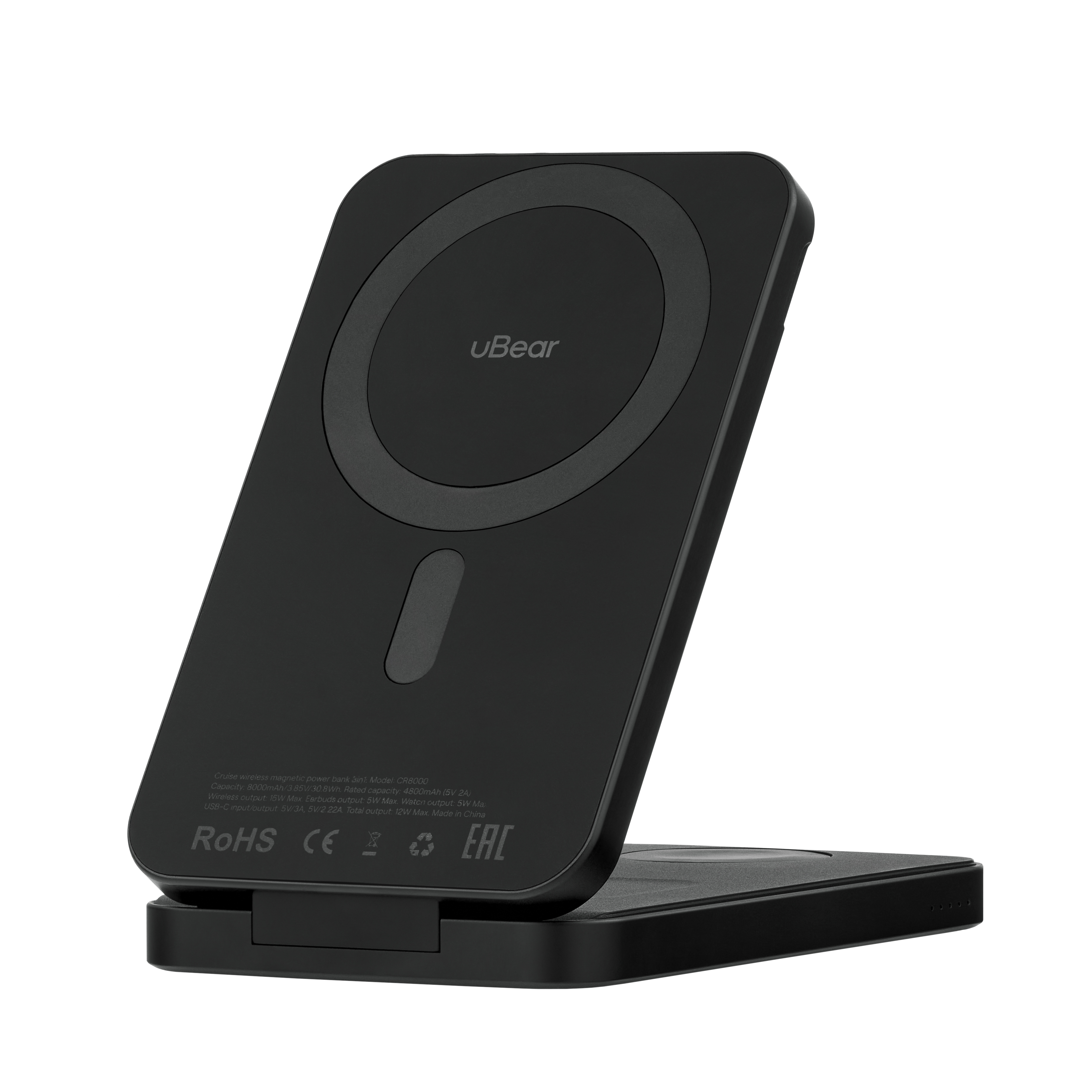 Внешний аккумулятор uBear Cruise Power bank 8000mAh, PD20W, черный