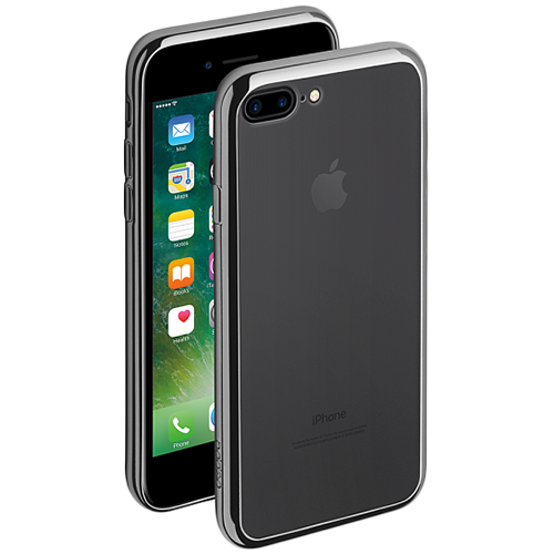 Защитный чехол DEPPA Gel Plus Графит для iPhone 7 Plus/8 Plus