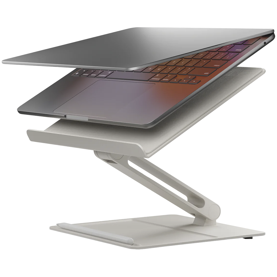 Подставка для ноутбука HOME-STAND-SAN, цвет: серый