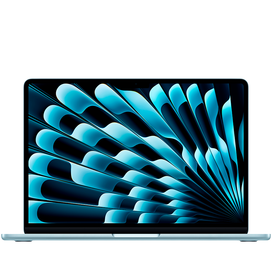 MacBook Air 13.6" M4 (10C CPU/10C GPU), 24GB, 512GB, Небесно-голубой