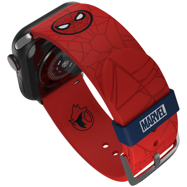Ремешок MOBY FOX Marvel Insignia Collection Spider-Man Красный для Apple Watch