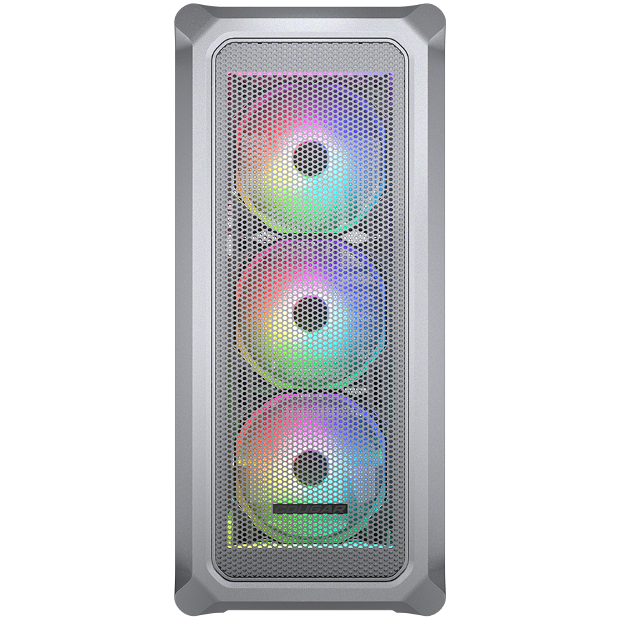Корпус COUGAR GAMING Midi Tower,  ATX, 7 слотов, USB 3.0, USB 2.0, Аудио разъем, Микрофонный вход, Металлический/Защитное антивандальное закаленное стекло, Power Button, Кнопка управления RGB, Светодиодный индикатор, PSU optional, Window, Поддержка систем