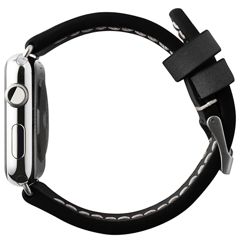 Ремешок COZISTYLE Leather BandРемешок Чёрный42/44/45 mm