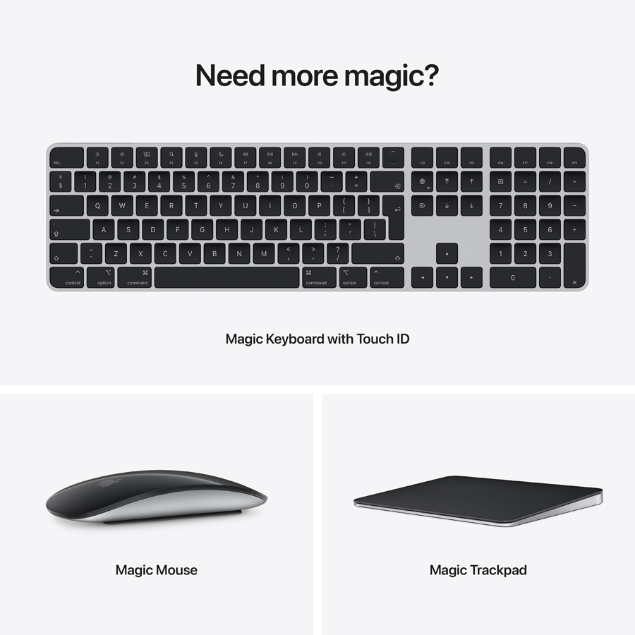 Mac Studio M1 Ultra (20C CPU 48C GPU), 64ГБ, 1ТБ SSD, Серебристый