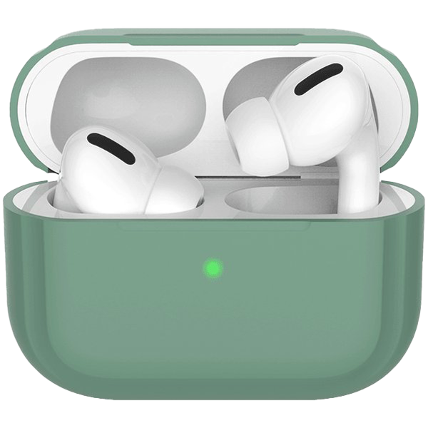 Чехол DEPPA Silicone case  Тёмно-зелёный для AirPods Pro