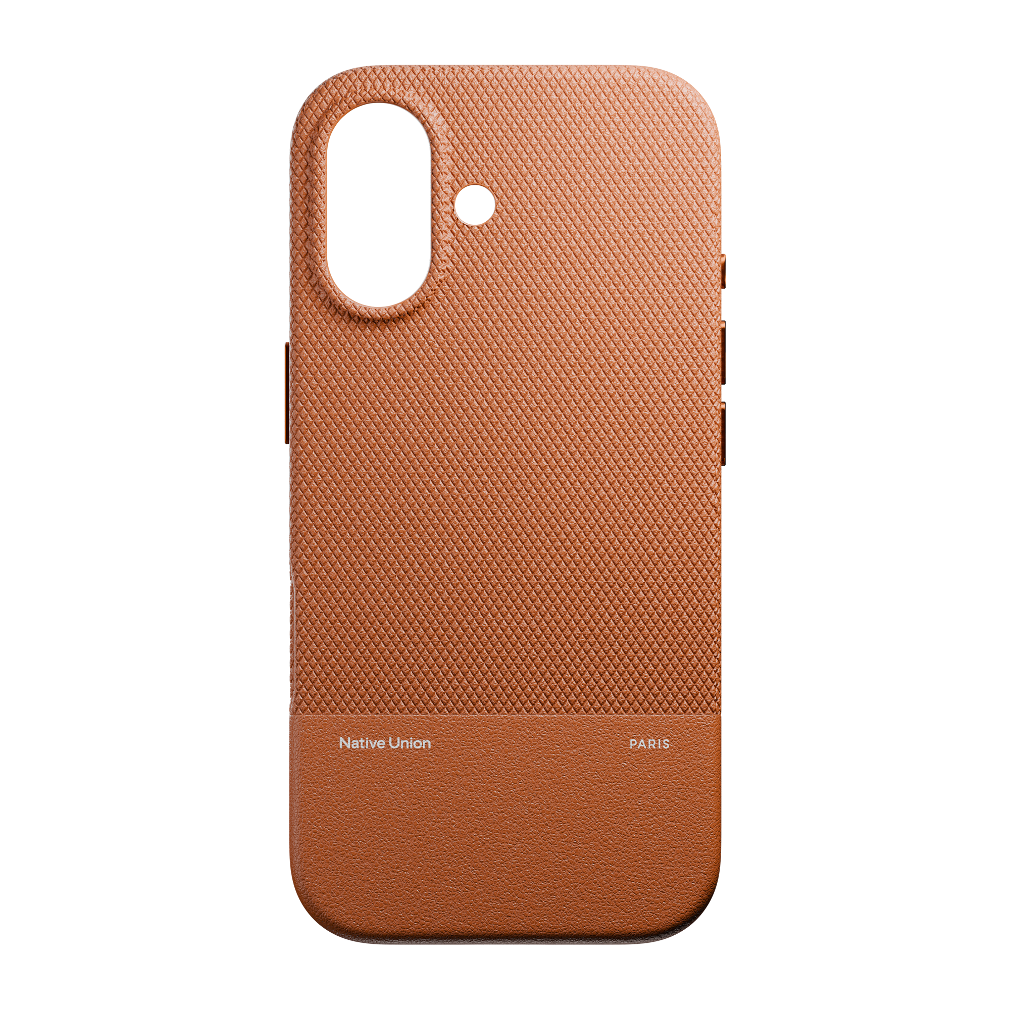(RE)CLASSIC CASE FOR IPHONE 17 TAN, чехол защитный для iPhone 16, цвет: коричневый