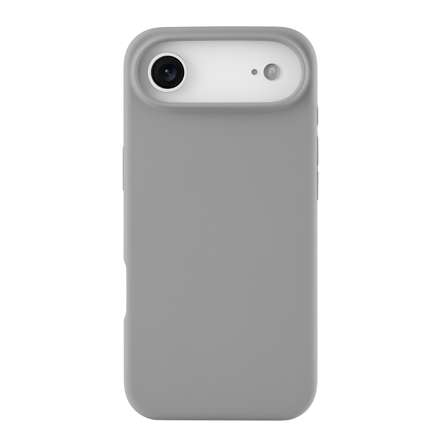 Чехол защитный uBear Touch Mag Case для iPhone Air, MagSafe совместимый, силикон, софт-тач, светло-серый