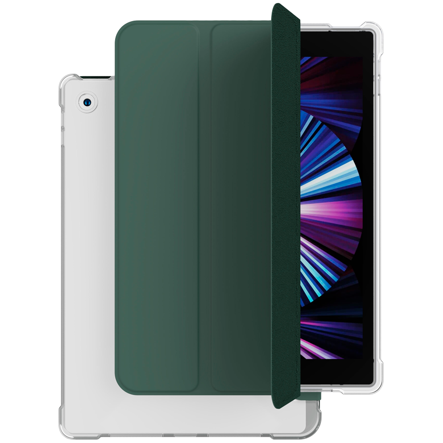 Обложка Smart Folio VLP Dual Folio  Dark Green для iPad (7-го, 8-го и 9-го поколения)