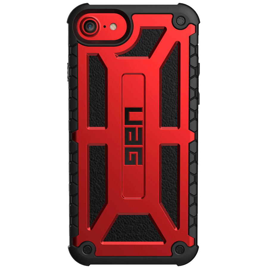 Защитный чехол UAG Monarch  Багровый красный для iPhone