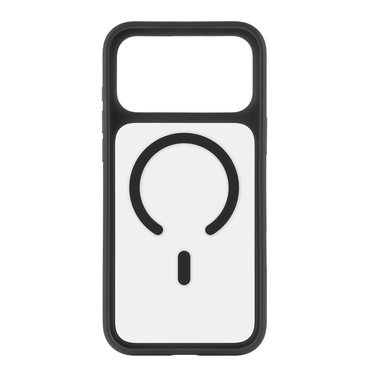 Чехол защитный uBear Shade Case для iPhone 17 Pro Max, MagSafe совместимый, усиленный, силк-тач, черный