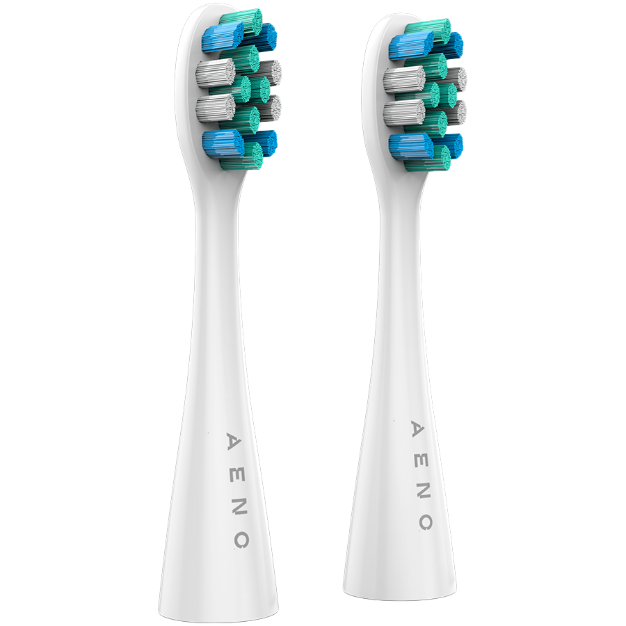 Набор насадок белые для зубной щетки (2шт) AENO, арт.ADBTH7-8