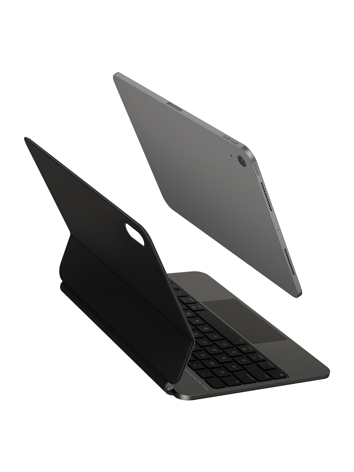 Чехол-клавиатура UNIQ Venno Pro для iPad 11 (2025)/10.9 (2022), Черная