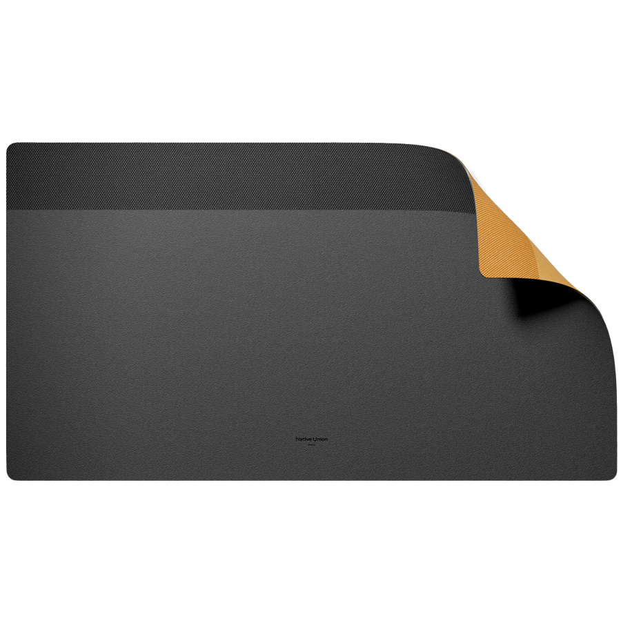 Настольный коврик DESK MAT BLACK / KRAFT, цвет: черный/крафт