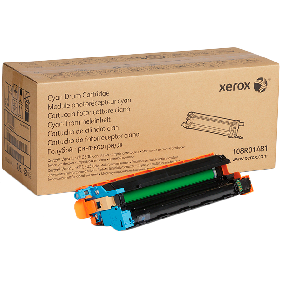 Тонер-картридж XEROX Голубой, для VLC500/ VLC505 (40000pages)