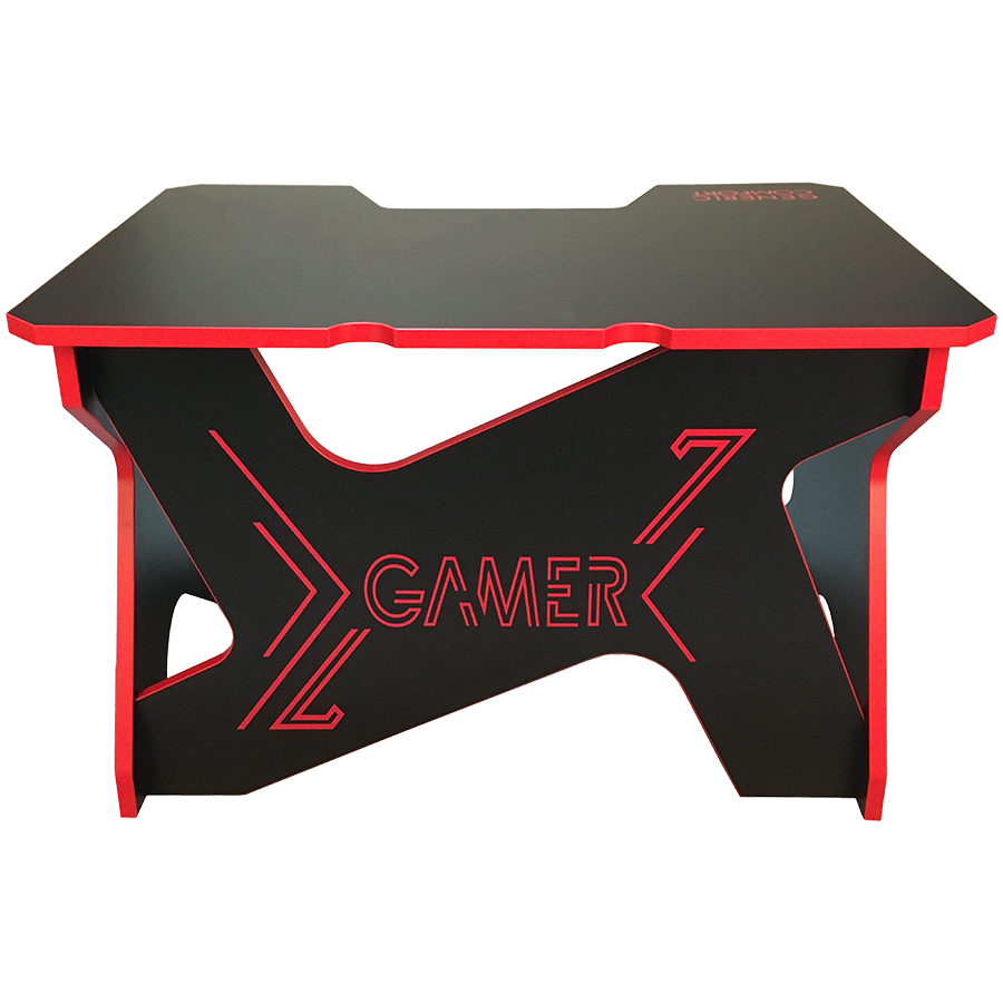 GENERIC COMFORT Gaming table Gamer Mini Seven/DS/NB, Чёрный/Красный
