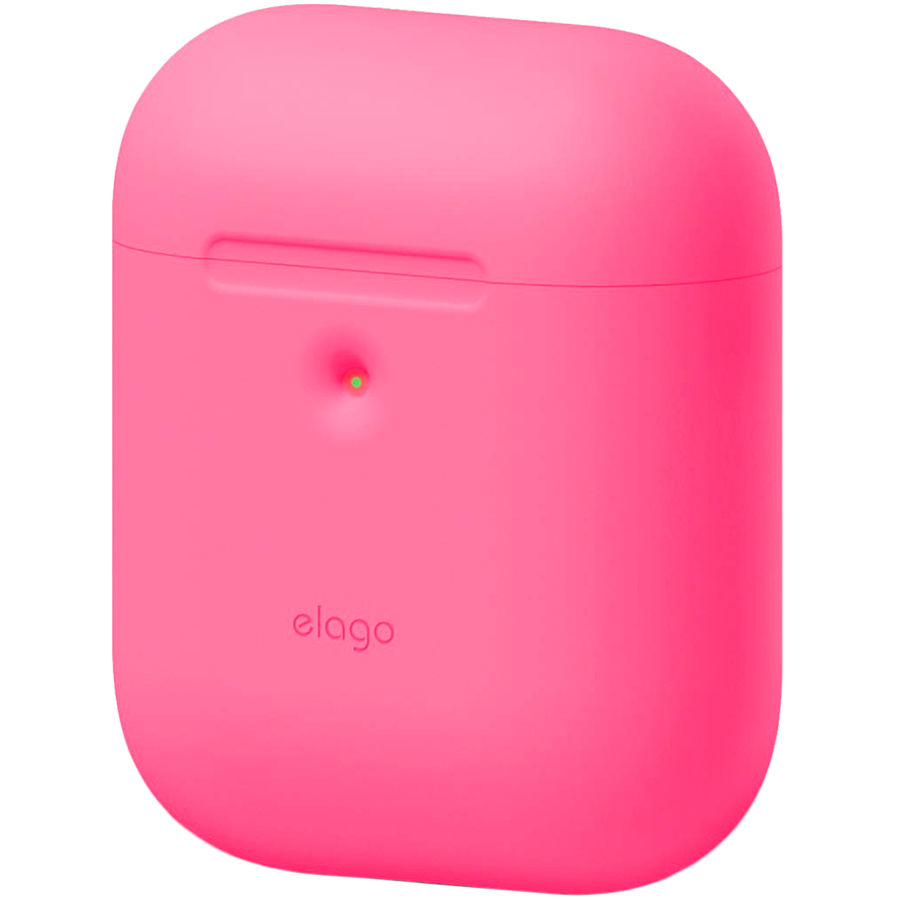 Чехол ELAGO A2 Силиконовый  Розовый для AirPods (Gen1/2)