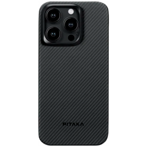 Чехол MagEZ Case 4 для iPhone15 Pro 6.1"(Black/Grey Twill)600D