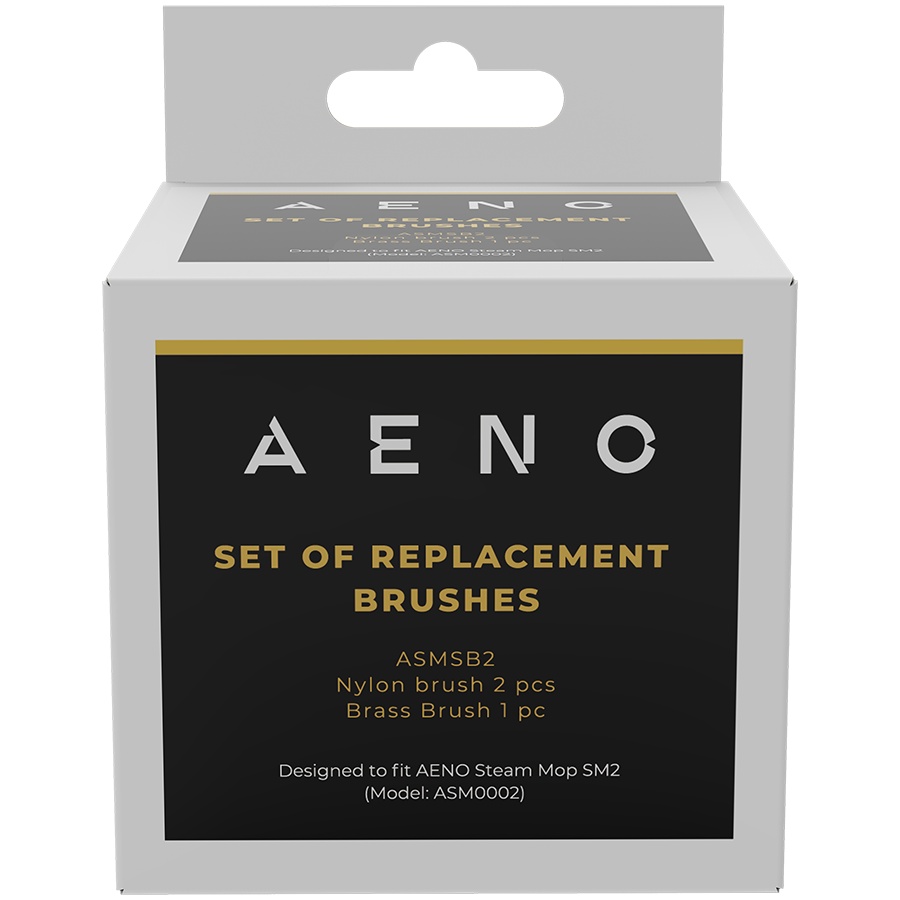 AENO  для SM2Plastic scraper brush+Metal scraper brush для steam mop SM2  (Nylon - 2pcs, Metal - 1pc)