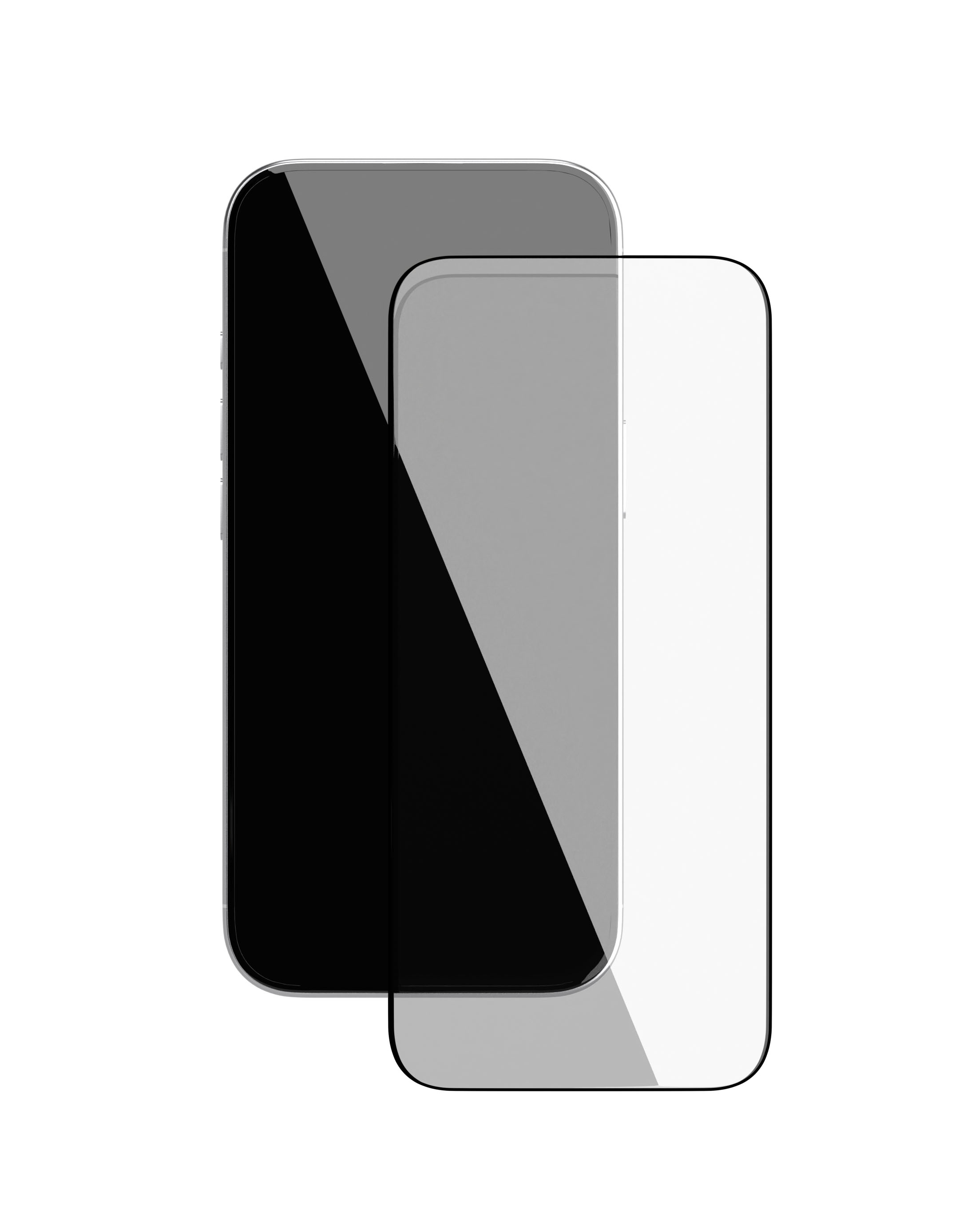 Стекло защитное 2.5D VLP Easy Box для iPhone 17/16 Pro, с черной рамкой