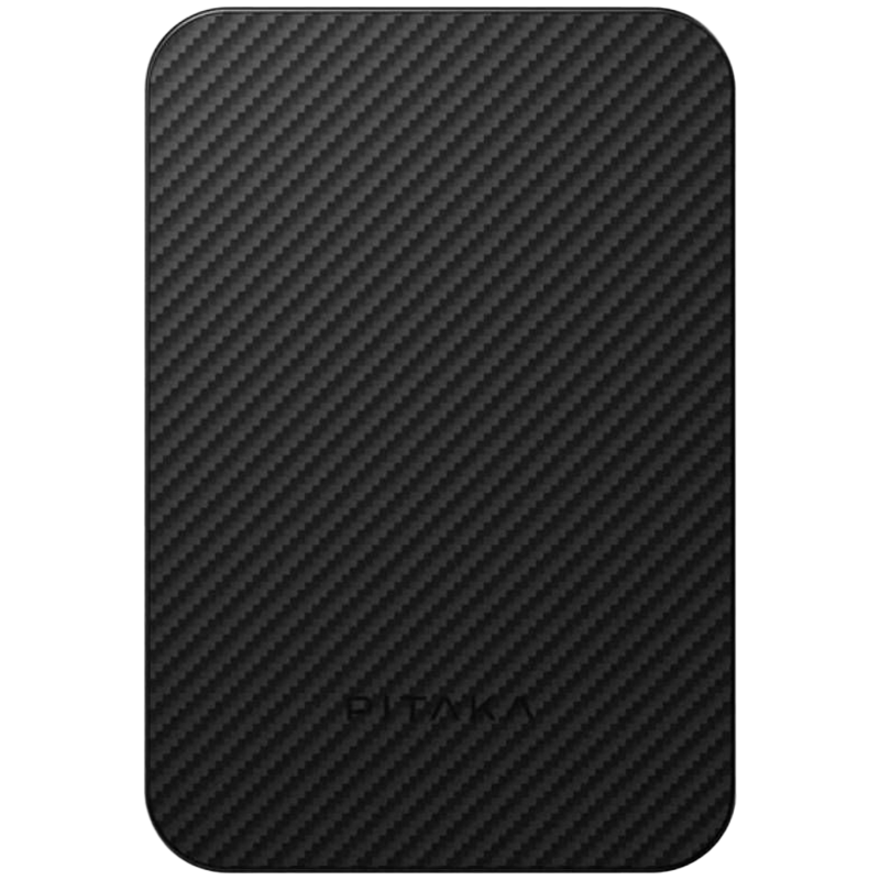 Внешний аккумулятор Pitaka Power Bank Qi2, черный