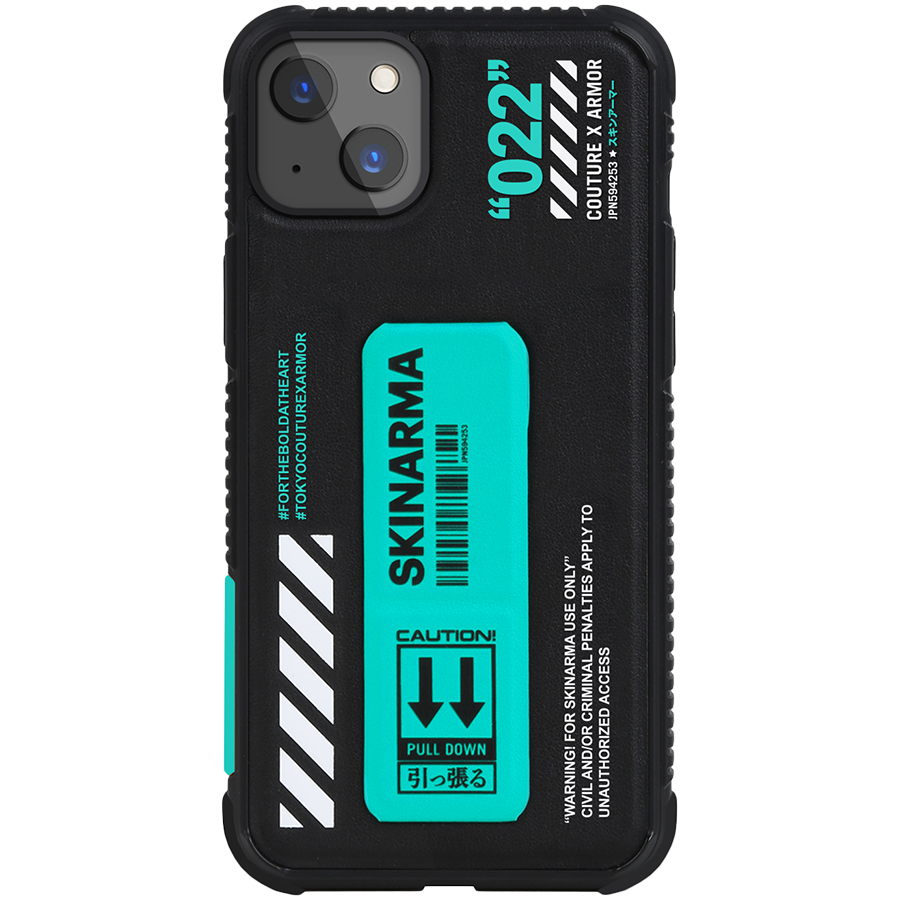 Чехол Skinarma Shingoki Apple iPhone 13 бирюзовый блистер